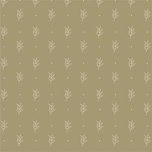 IB Laursen Servírovacie obrúsky GREEN LEAF 40x40 cm, 50 ks zelené