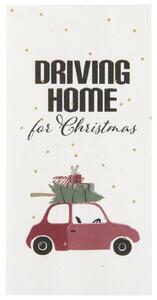 IB Laursen Servírovacie obrúsky DRIVING HOME FOR CHRISTMAS 40x40 cm, 16 ks