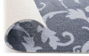 Metrážny koberec GRANDE BAROK sivý