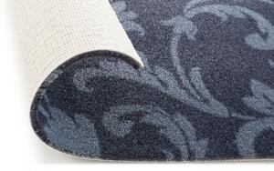 Metrážny koberec GRANDE BAROK sivý
