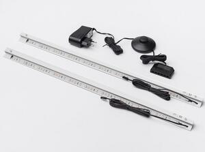 Sada LED osvetlania políc (2 ks) šírka 56 cm