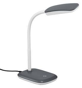 Stolná lampa Boa 52431187, šedobiela