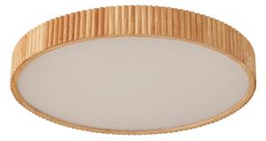 Stropné Lampa Lindby, Velua, stmievateľné, Drevo, Obývacia izba, Drevo, Moderný