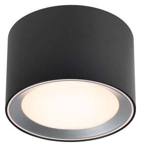 Stropné Lampa Nordlux, Landon Smart, stmievateľné, Čierna, Obývacia izba, Kov