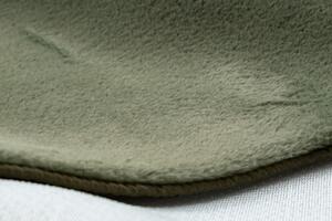 Protišmykový koberec POSH Shaggy zelený plyš