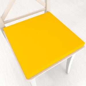 Biante Štvorcový podsedák Rongo RG-029 Sýto žltý - 38x38x3 cm