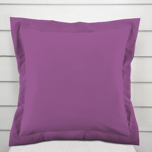 Biante Bavlnená obliečka na vankúš s lemom Moni MO-079 Purpurová 30 x 50 cm