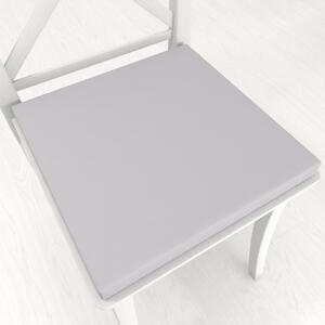 Biante Štvorcový podsedák Rongo RG-016 Svetlo sivý - 38x38x3 cm