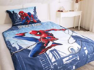 Jerry Fabrics Bavlnené obliečky 140x200 + 70x90 cm - Spider-man "Blue 04"