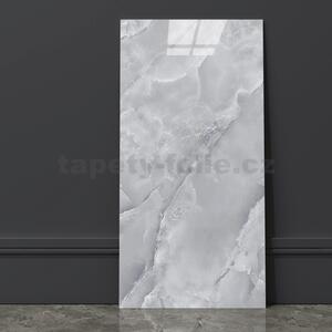 Samolepiace PVC 3D panely AR00009, cena za kus, rozmer 60 x 30 cm, Marble sivý, IMPOL TRADE
