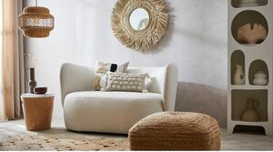 PRÍRUČNÝ STOLÍK, topoľ, prírodné farby, biela Umbra - Online Only obývacie izby, Online Only