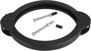 Spojka pre bazén – kompatibilná s pumpami Intex 30/35 cm – pieskové filtre – PVC – vrátane 2 skrutiek/gumových krytiek – čierna – spojka pre bazén