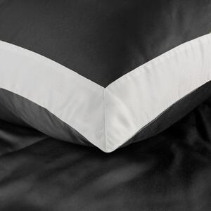Dekorstudio Exkluzívne posteľné obliečky LAURA - čierne Rozmer posteľných obliečok: Šírka x Dĺžka: 160x200cm + 2 ks 70x80 cm