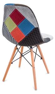 Bestent Jedálenské stoličky 4ks patchworkové Collage
