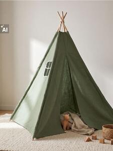 Sinsay - Detský stan tipi - bledozelená