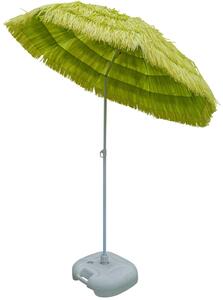 Záhradný slnečník Hawaii 180 cm, limetový