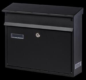 Poštová schránka (410x330x102mm), list: B4 Farba: Čierna RAL 9005