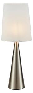 Stolová lampa v bielo-striebornej farbe (výška 64 cm) Conus - Markslöjd