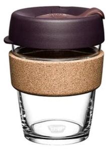 KeepCup - KeepCup M - tmavofialový s korkovým úchytom