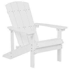Záhradná stolička ADACK (biela). Vlastná spoľahlivá doprava až k Vám domov. 1022676