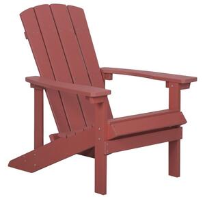 Záhradná stolička Adack (červená). Vlastná spoľahlivá doprava až k Vám domov. 1011495