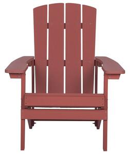 Záhradná stolička Adack (červená). Vlastná spoľahlivá doprava až k Vám domov. 1011495