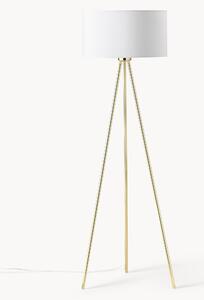 Stojacia tripod lampa s textilným tienidlom Cella