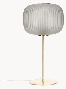 Veľká stolová lampa so skleneným tienidlom Sober