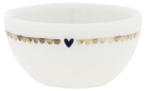 Keramická mini mištička White/Brown C