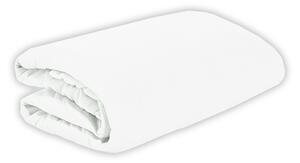 Jersey prestieradlo EVA 180x200 cm BIELE