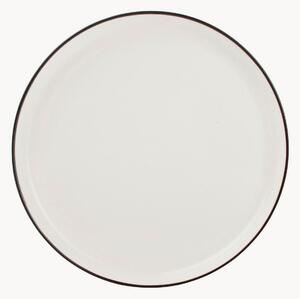 Porcelánové plytké taniere Base, 4 ks