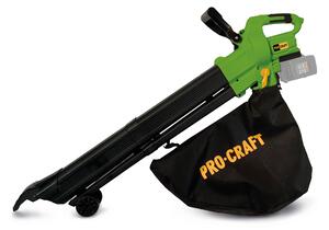 Fúkač/vysávač listov Procraft VB22 (bez batérie a nabíjačky)