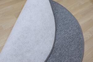 Vopi koberce Kusový koberec Astra svetlo šedá kruh - 200x200 (priemer) kruh cm