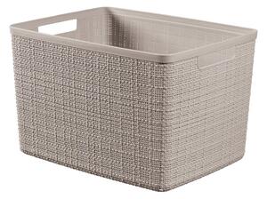 Úložný plastový košík 36x28x23 cm Jute L – Curver