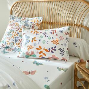 Bavlnená posteľná bielizeň Envolée s potlačou motýlikov