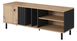 TV stolík Medis C 138 - dub artisan / čierny antracit