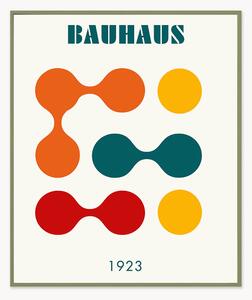 Nástenná dekorácia v ráme Bauhaus