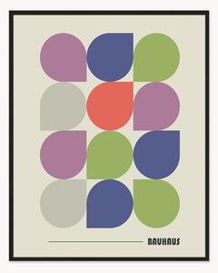 Nástenná dekorácia v ráme Bauhaus Poster