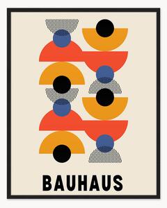 Nástenná dekorácia v ráme Bauhaus