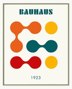 Nástenná dekorácia v ráme Bauhaus