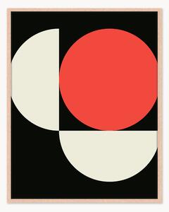 Nástenná dekorácia v ráme Bauhaus Inspiration