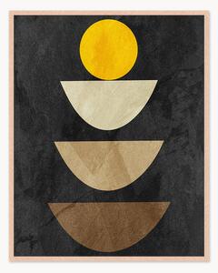 Nástenná dekorácia v ráme Organic Shapes
