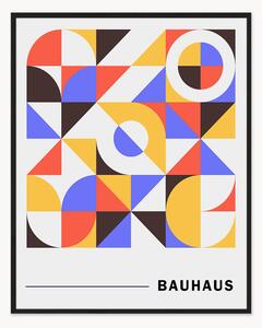Nástenná dekorácia v ráme Retro Moderns Bauhaus Poster