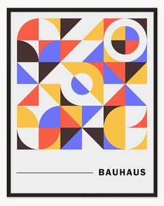 Nástenná dekorácia v ráme Retro Moderns Bauhaus Poster