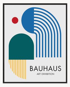 Nástenná dekorácia v ráme Bauhaus Art Exhibition