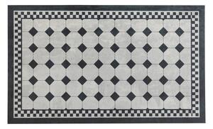 Vinylový koberec s potlačou šachovnice