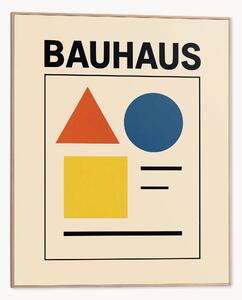 Nástenná dekorácia v ráme Bauhaus
