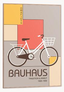 Nástenná dekorácia v ráme Bauhaus