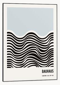 Nástenná dekorácia v ráme Bauhaus