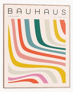 Nástenná dekorácia v ráme Bauhaus
